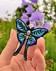 przypinki Pin Motyl biżuteria z motylami do stylizacji na festiwale fantasy i konwenty 4