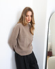 swetry damskie  Sweter Simple taupe 1
