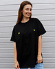 t-shirt damskie T-shirt Voila Czarny Cytryny 2