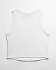 topy damskie Krótki Tank Top ELISE - White 3