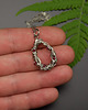 wisiory Wisiorek  łezka rubin wire wrapping 1