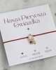 bransoletki na sznurku Nasza Pierwsza Gwiazdka - Bransoletka z kamieniami miesiąca 2