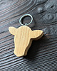 breloki Krówka, brelok dębowy 2