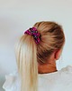 gumki do włosów Scrunchie do włosów, gumka do włosów z wiskozy Panterka candy MIDI 1