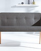 ławki Sofa Ławka ławeczka scandi Igloo szara 116cm Z37926 1