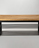 ławki Ławka Metalowa Drewno bench4home Przedpokój LOFT 1
