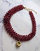 chokery Choker 5-rzędowy Fashion Gloss 3
