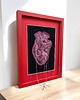 obrazy Obraz haftowany 3D serce anatomiczne. 1
