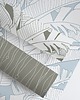 tapety i naklejki ścienne Tapeta Banana Leaf Blue.Tulum Wind. Niebieskie Liście Bananowca 2