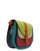 torby na ramię Torebka damska na ramię skórzana pojemna kolorowa ze skrawków eko OLIVKA 1