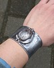 bransoletki wire wrapping Spękał, tchórz! - bransoletka regulowana 2