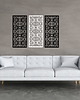 Ozdoby na ścianę Dekoracyjny panel ażurowy MOREAUX, DEKORACJA ŚCIENNA 3D,ORNAMENT,42 x 95 cm,  1