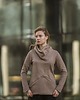 bluza bez kaptura damska Bluza KANGURKA kawa z mlekiem 2