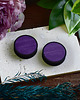 biżuteria różna Tunele do uszu 10-100mm / wypełnienie z drewna / fioletowe 2