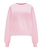 bluza bez kaptura damska Bluza Iconic Róż 1