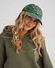 czapki damskie Sprana czapka z daszkiem VINTAGE zielona 2