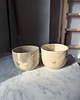 kubki i filiżanki Zestaw 2 Ceramicznych Czarek Running z Kurami 160 ml 2
