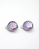 klipsy Klipsy - Łuski fioletowe - małe 1
