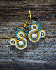 kolczyki soutache Małe kolczyki sutasz 3