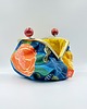 kosmetyczki Dark Peonies Toiletry Bag Mustard 3