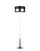 lampy podłogowe Glamour lampa podłogowa do salonu z abażurem ROMA GLAM 5