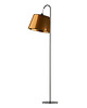 lampy podłogowe Industrialna lampa stojąca do salonu z miedzianym kloszem TALLIN MIRROR 4