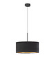lampy wiszące Welurowa lampa wisząca z abażurem 40 cm SINTRA VELUR 3