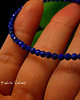 bransoletki z kamieni naturalnych Bransoleta - Ink - Srebro Lapis Lazuli 1