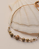 bransoletki z kamieni naturalnych Bransoletka Ochrona - Jaspis Turmalin Chalcedon 1