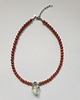 chokery Naszyjnik choker ROOTS jaspis czerwony, prasiolit, jaspis dalmatyński 6
