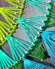 Ozdoby na ścianę Rozeta GREEN FAIRY z tutorialem - Zestaw DIY String Art BOX 2