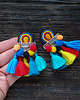 kolczyki soutache Meksykańskie  kolczyki soutache 5
