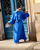 sukienki maxi damskie New SUKIENKA Blu santorini 2
