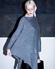swetry damskie  Kaszmirowy szary sweter-tunika MICHA Grey 3