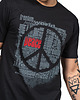 t-shirty męskie T-shirt męski UNDERWORLD Peace czarny 3