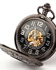 zegarki na łańcuszku Zegarek nakręcany - AŻUR IV (DARK) BLACK DIAL 1