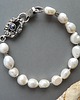 bransoletki srebrne -perły-bransoletka- 1