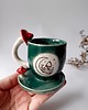 filiżanki Filiżanka espresso z grzybkiem/z grzybem /muchomor 9
