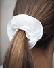 gumki do włosów Lniana gumka do włosów  Pure white Linen 5