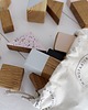 klocki i zabawki drewniane 30 drewnianych, kolorowych klocków w worku 4