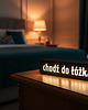 dekoracje świetlne Lampa CHODŹ DO ŁÓŻKA  2