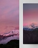 obrazy Chłód powietrza, ciepło barw  // duży obraz olejny 70x100cm 2