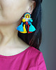 kolczyki soutache Meksykańskie  kolczyki soutache 4