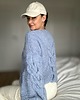 swetry damskie Sweter Ann niebieski 9