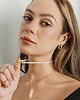 naszyjniki - inne Naszyjnik z naturalnych pereł z wężem 3