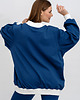 bluza bez kaptura damska Bluza ,,COMFORT" Denim 5