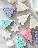 dekoracje świąteczne Świąteczna Świeca Sojowa Choinka - Pastelowa Magia Świąt 1