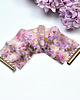bransoletki - inne Sakura IX Abstract, szeroka wyplatana bransoleta, beading 4