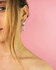 chokery CHOKER VERA z różowym opalem - pozłacany 2