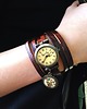 zegarki damskie Zegarek bransoletka kot steampunk - 0582 1
